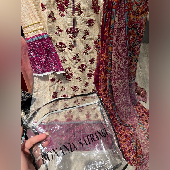 Bonanaza two piece suit. Shirt Duppatta. Pakistani and indian kameez duppatta - Picture 3 of 3